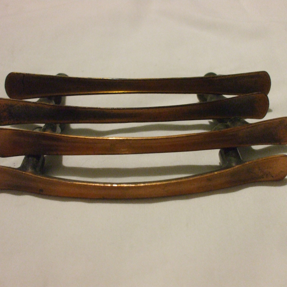 4 Retro Meal Bronze Dresser Cabinet Door Pulls